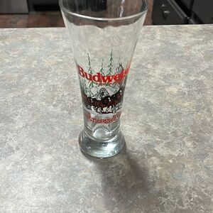 Budweiser beer glass  